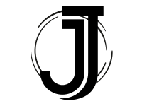 Jmsaff Leather Works logo with the letters 'J' and 'M' intertwined in a modern circular design
